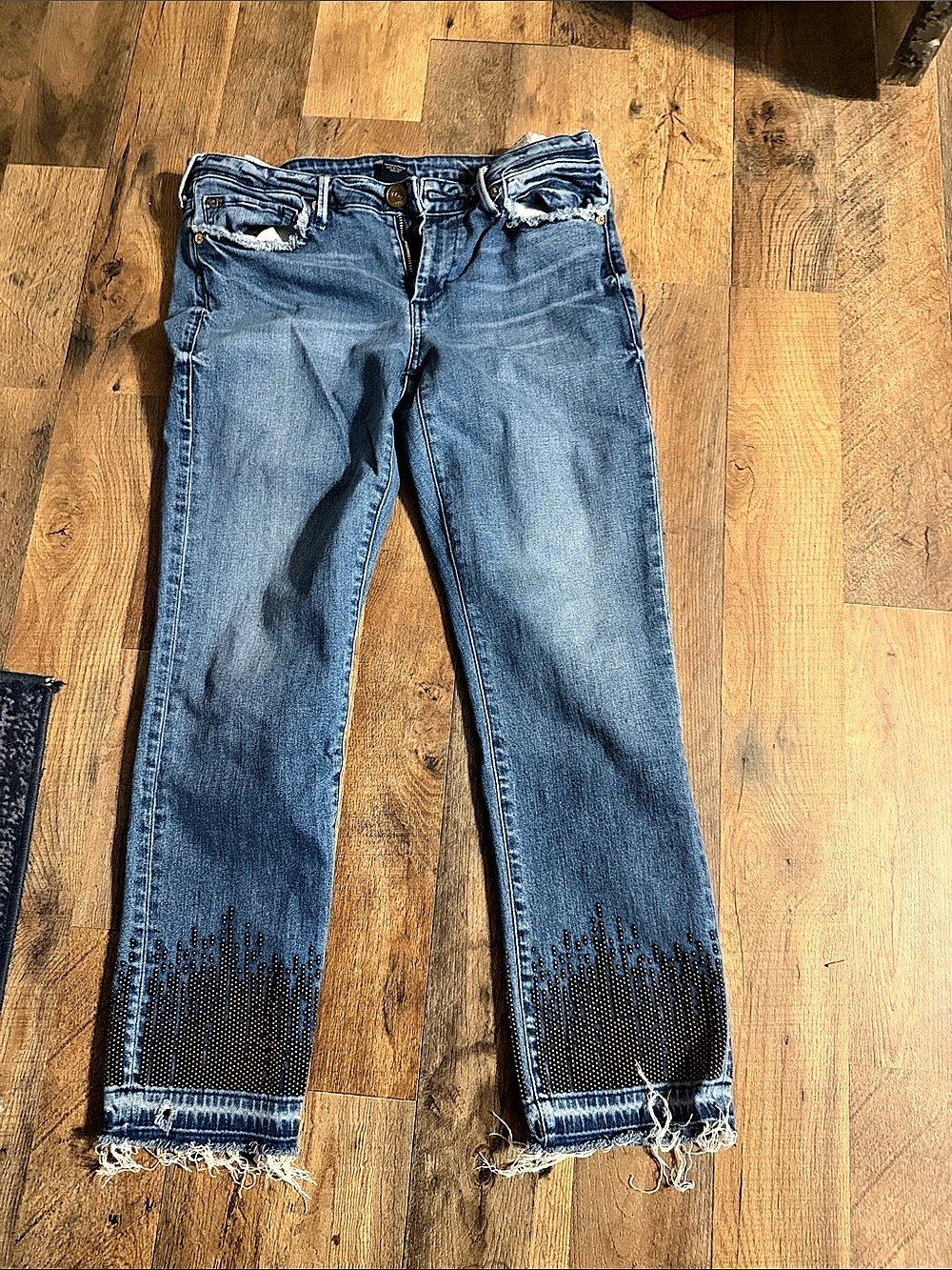 True Religion Women's Skinny Jeans Waist 30 Blue